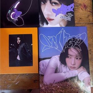 Girl and boy kpop albums